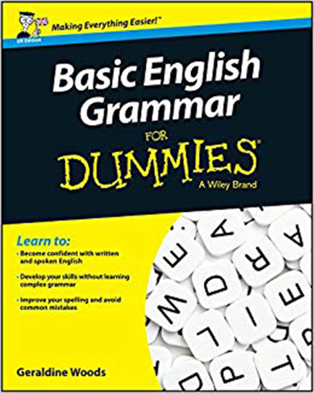 basic english grammar for dummies