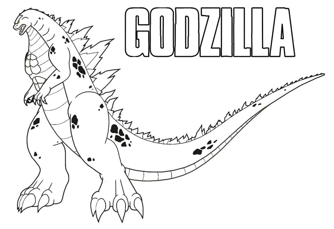 tong hop tranh to mau godzilla dep nhat danh cho be 13 - Tổng hợp tranh tô màu Godzilla đẹp nhất dành cho bé