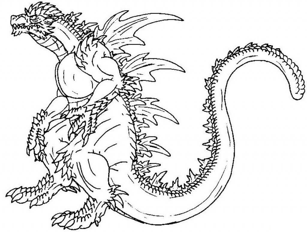 tong hop tranh to mau godzilla dep nhat danh cho be 16 - Tổng hợp tranh tô màu Godzilla đẹp nhất dành cho bé