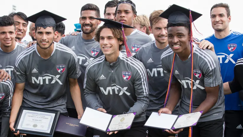 FC Dallas surprising players with high school diploma