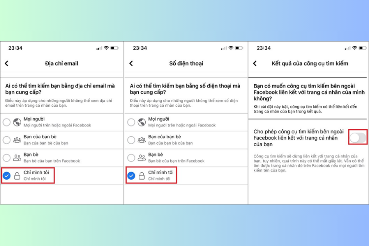 Tìm hiểu cách ngăn chặn người khác tìm thấy Facebook của bạn